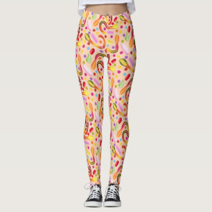 Leggings confiserie colorée