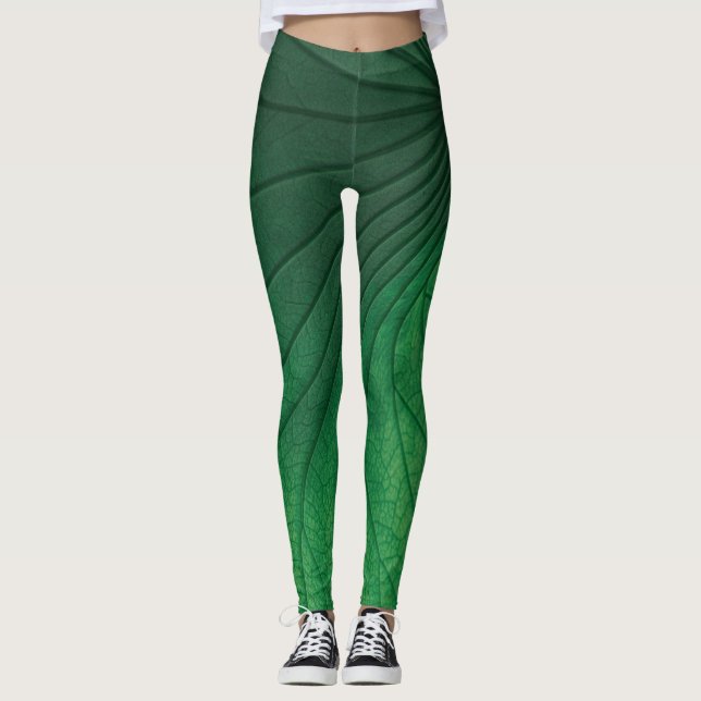 Leggings congé vert (Devant)