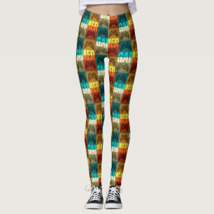 LEGGINGS CONTRÔLEUR DE JEU VIDÉO VINTAGE GAMER