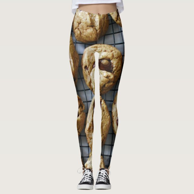 Leggings Cookies de chips au chocolat (Devant)