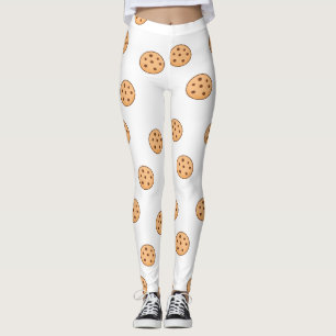 Leggings cookies sur blanc