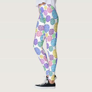 Leggings Cool amusant Coloré Motif de Pickleball