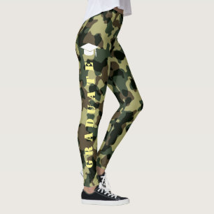Leggings Cool Camouflage ROTC Militaire Design Gradué