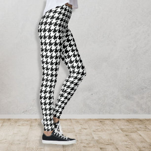 Leggings Cool Chic houndstooth À damiers Motif Votre coule