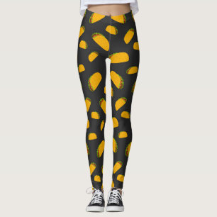 Leggings Cool et amusant yummy taco motif