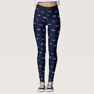 Leggings Cool Pop Culture Slogan Design