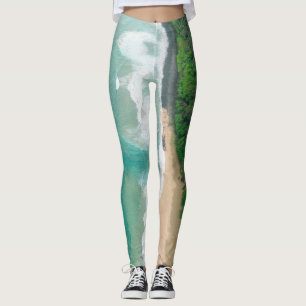 Leggings Cool Seascape