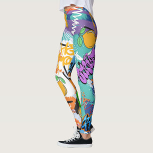 Leggings Cool street art l Hippie motif l Moderne mignon