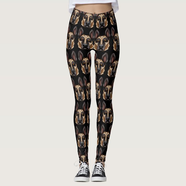 Leggings Copie de berger allemand (Devant)