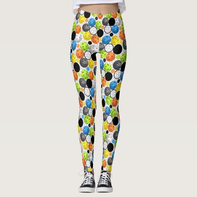 Leggings Copie de Pickleball, couleur multi (Devant)