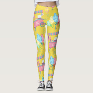 Leggings Copie de sucrerie de coton partout