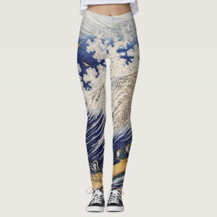 Leggings COPIE JAPONAISE de BOIS DE GRAVEUR d'AMOUR de