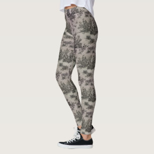 Leggings Copie noire et blanche de Toile