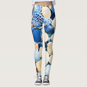 Leggings Coquillages marins d'été