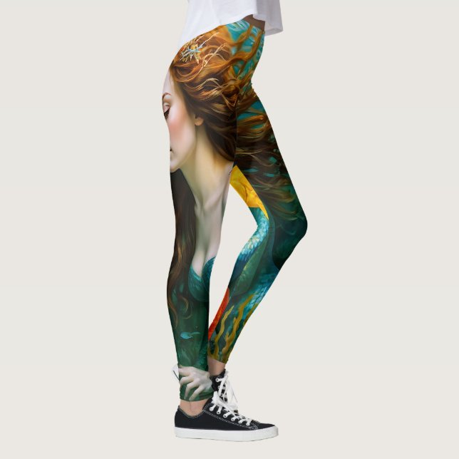 Leggings "Coralyn" - Belle Sirène Mystique (Droite)