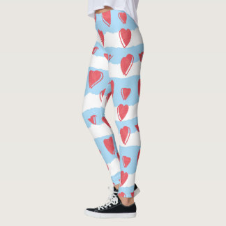 Leggings corazones