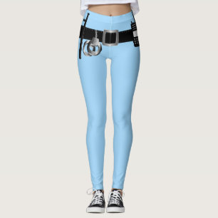 Leggings Costume de policier