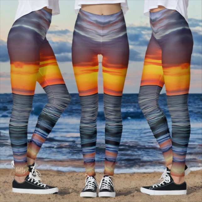 Leggings Coucher de soleil à Puerto 1739 (Créateur téléchargé)
