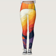 Coucher de soleil céleste – Vêtements de sport d'a