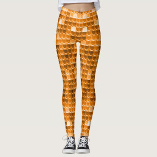 Leggings Coucher de soleil coloré Sirène échelles Imaginair
