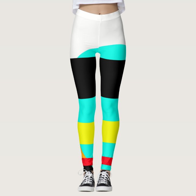 Leggings Coucher de soleil martien (Devant)