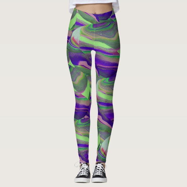 Leggings Couches d'argile 3 (Devant)