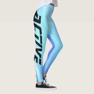 Leggings Couleur bleu électrique Sport actif