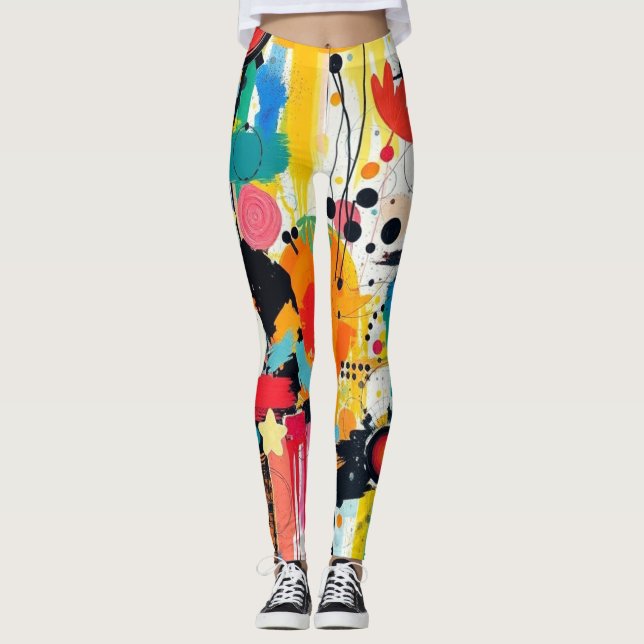 Leggings Couleur cinétique (Devant)