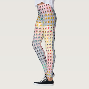 Leggings Couleur dans la grille
