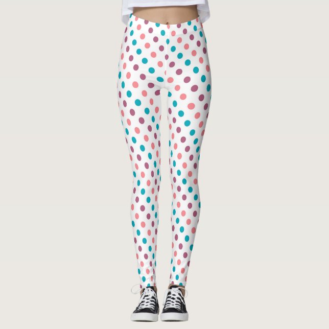 Leggings Couleur de plage (Devant)