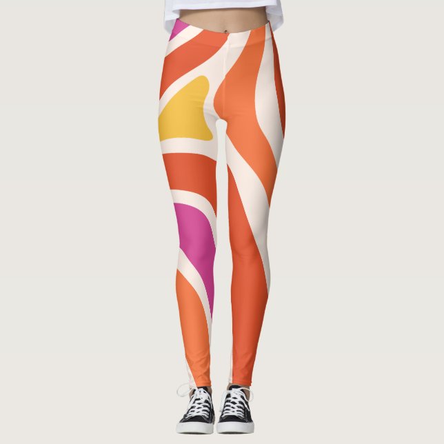 Leggings Couleur d'été (Devant)