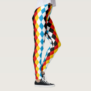 Leggings Couleur du drapeau bavarois et allemand de l'Oktob