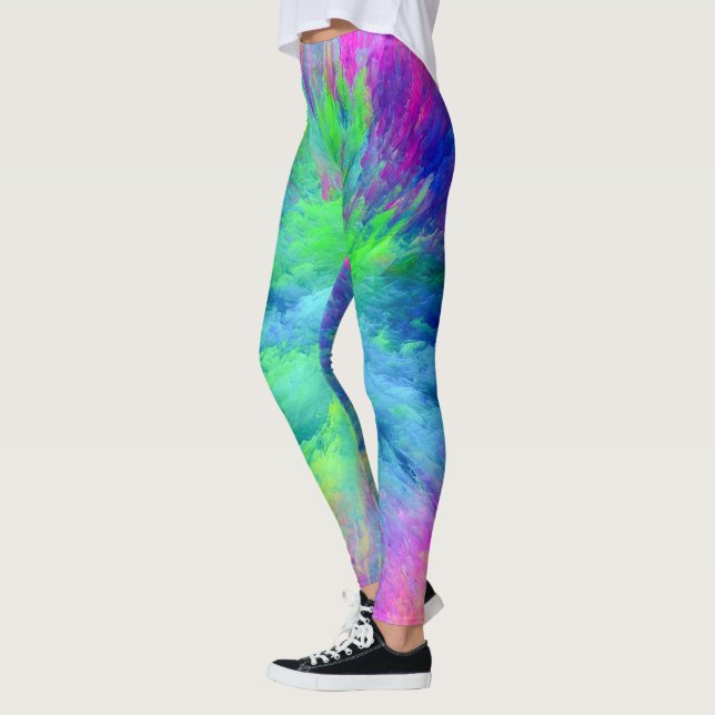 Leggings Couleur éclatée (Gauche)