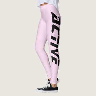 Leggings Couleur Lavande Active Sport Léger Propre