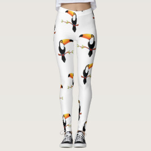 Leggings Couleur noire de Toucan Swainson