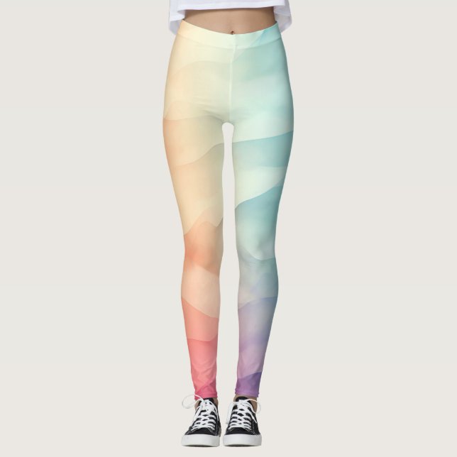 leggings couleur pastel (Devant)