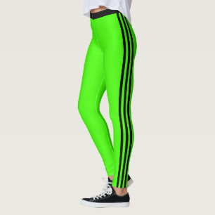 Leggings Couleur personnalisée de la bande latérale du ruba