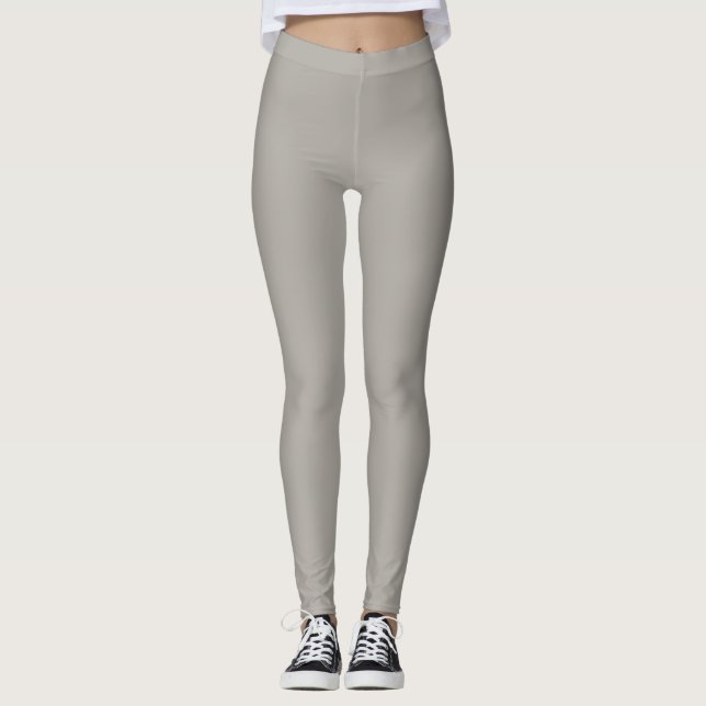 Leggings Couleur uni Chalico Argent (Devant)