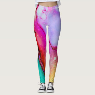 Leggings Couleurs arc-en-ciel - Jambes femmes