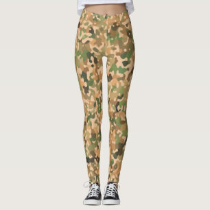 Leggings Couleurs automne Camo automne
