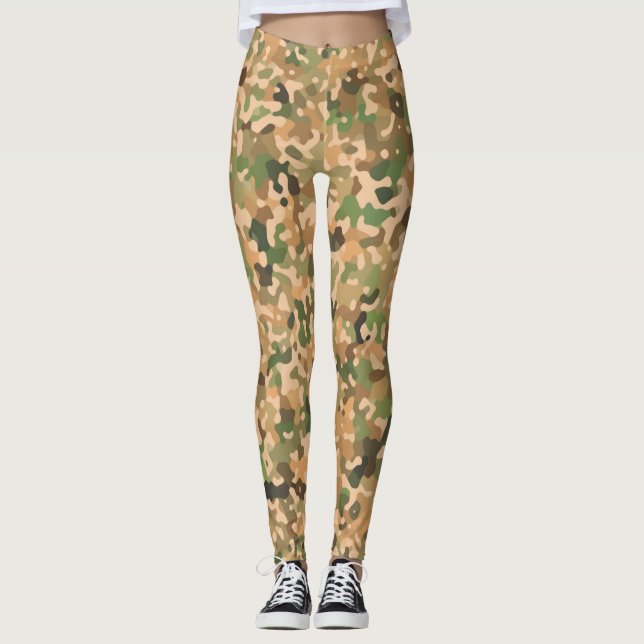 Leggings Couleurs automne Camo automne (Devant)