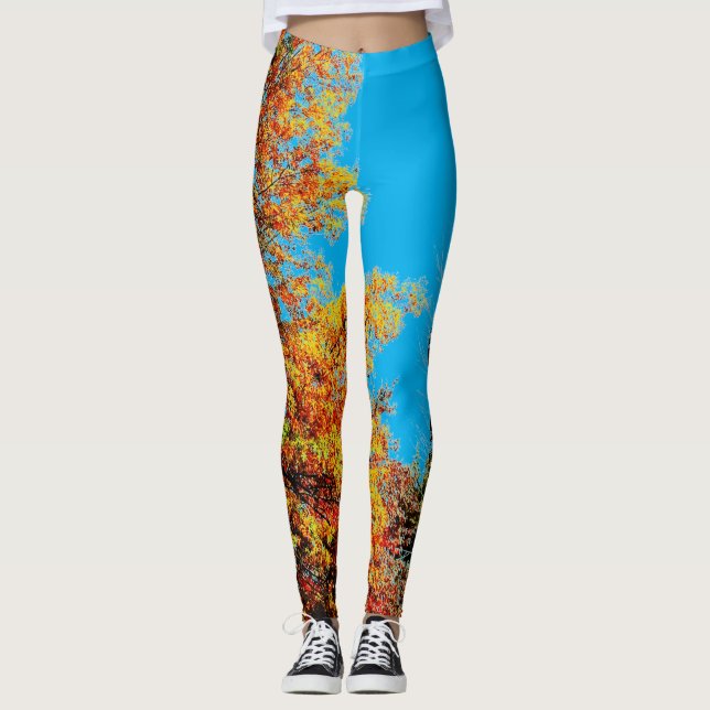 LEGGINGS COULEURS D'AUTOMNE (Devant)