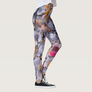 Leggings Couleurs de coque de mer cachées