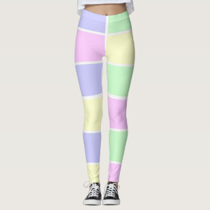 Leggings Couleurs douces pastel