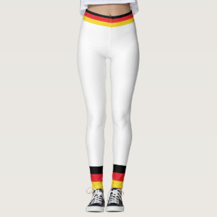 Leggings Couleurs du drapeau allemand.