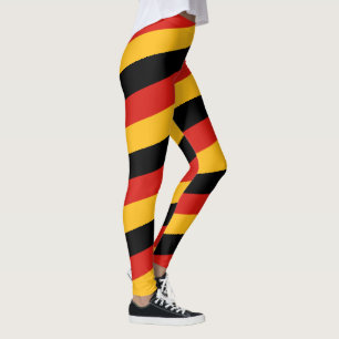 Leggings COULEURS DU DRAPEAU ALLEMAND bandes + vos idées