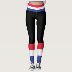 Leggings Couleurs du drapeau français.