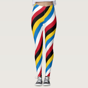 Leggings Couleurs du drapeau national d'Antigua-et-Barbuda