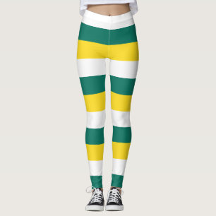 Leggings Couleurs du drapeau national de Macao horizontalem