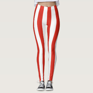 Leggings Couleurs du drapeau national du Canada triées vert